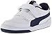 PUMA Unisex Baby Multiflex Sl V Inf Sneaker, White Peacoat, 24 EU