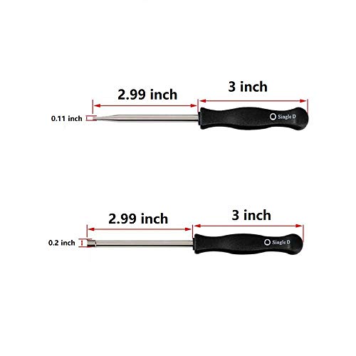 Lucky Seven Carburetor Adjustment Tool kit for 2 Common Cycle Carburator Adjusting Small Engine Carb Tune up Adjusting Tool- Echo Poulan Husqvarna MTD Ryobi Homelite String Trimmer