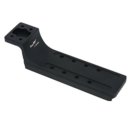 Soporte de anillo para trípode Haoge compatible con lentes Canon y cabezal Manfrotto