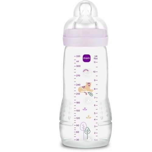 MAM Easy Active Bottle for Ages 6 Months + Very Fast Flow 330 ml