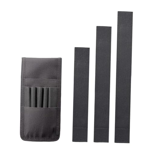 Porte-stylo élastique pour carnet et agenda rigide noir