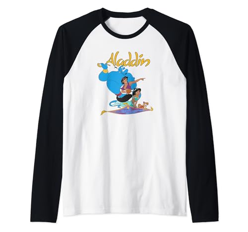 T-shirt baseball Aladdin Disney parfait pour une journée détente ou un marathon cinéma