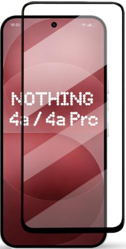 Image of Tempered Glass Screen Protector Compatible for iPhone with Edge to Edge Coverage - Case Friendly, Anti-scratch (2, Nothing Phone 4a 5G)