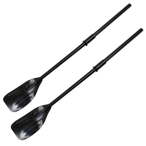 BESPORTBLE Practical Small Inflatable Boat Oars Kayak Paddle Float Detachable Design