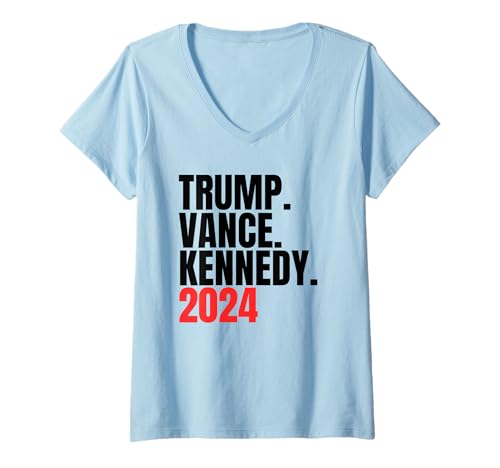 Donna Trump 2024 Save America Trump Mania Regali elettorali vintage Maglietta con Collo a V
