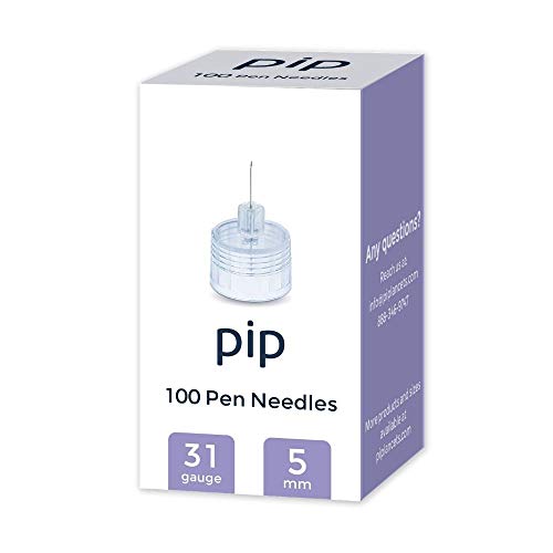 Pip Insulin Pen Needles (31G 5mm) 100 Pieces