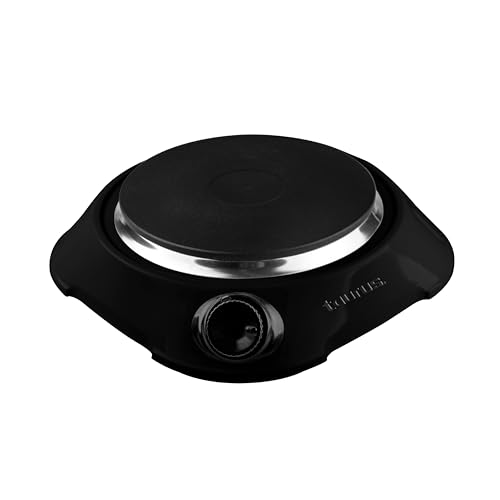 El Mejor Listado de Parrilla de Induccion Taurus , tabla con los diez mejores. 49 HELIOS TAURUS | Parrilla con disco de hierro fundido | Segura y versátil | Termostato de seguridad evita sobrecalentamiento | Control de Temperatura | Fácil limpieza | Indicador...
