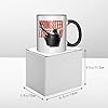 PTGRUKWBJ Springsteens Rock Singer Bruce Ceramic Mug with Colored Edge - Durable & Stylish Hip Hops Merchandise for Home, Office, Or Gifts. #5