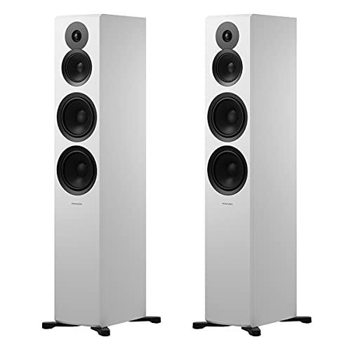 Dynaudio Emit 50 Floorstanding Loudspeakers - Pair (White Satin)