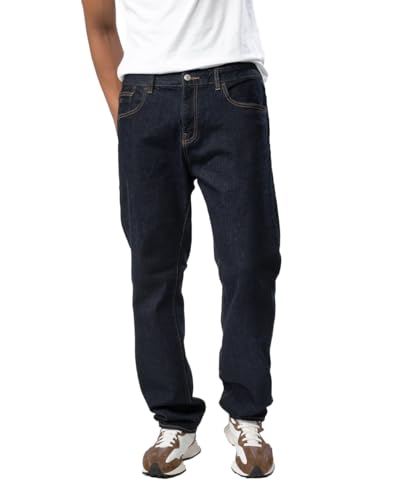 Armani Exchange J16 Straight Fit Comfort Cotton Denim Pants, Jeans pour des Hommes, Indigo Denim/Indigo,