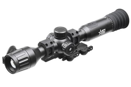 AGM Global Vision Adder TS35-384 Thermal Imaging Rifle Scope- Thermal Scope for Hunting 35mm- Night Hunting Scope with Thermal Vision Long Battery Life, Wi-Fi, and 5-Year Warranty