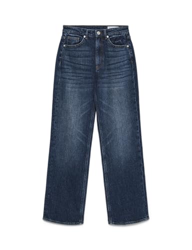 VERO MODA Female Weit geschnitten VMTESSA Hohe Taille Weiter Beinschnitt Jeans – Ansicht 1