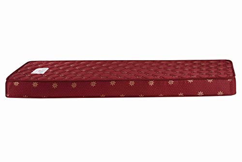 Image of SLEEPSPA Back Support Orthosense Cocopedic Tech. 4 Inch Single Size Coir Foam Mattress (LxW: 75X36 Inch) Back Pain Relief, Cotton Fabric, Stress Relief Sleep, Orthopedic Bed Mattress, 5 Year Warranty