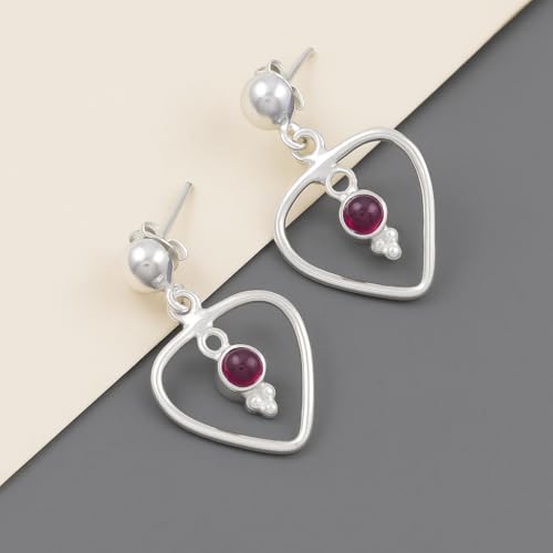 Image of 925 Sterling Silver Earrings | Women and Girls |Gifts For Mother | Gifts For Christmas | With Certificate of Authenticity and 925 Stamp | 6 Month Warranty*