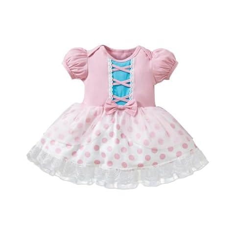 Yruiz Little Baby Girl Halloween Princess Costume Dress Fancy Party Dress Up Outfit Birthday Clothes（9-12 Months） Cover