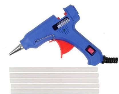 Jamboree!!! 20w Hot Glue Gun Kit with 5 Stick Glue Gun Hot Melt Adhesive Sticks Rod for Gun Glue Craft Repair DIY