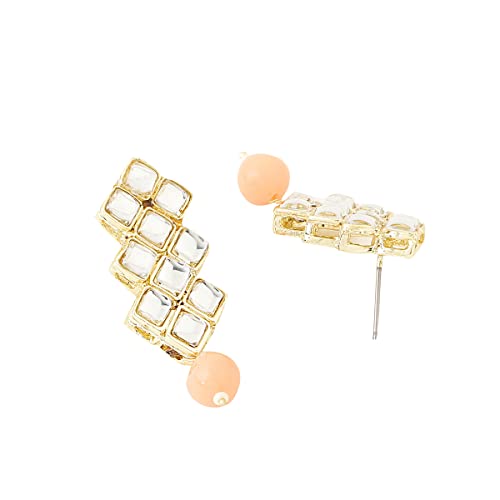 Image of Yellow Chimes Jewellery Set for Women and Girls Traditional Multicolor Jewellery Set for Wedding Gold Plated Choker Necklace Set | Birthday Gift for girls and women Anniversary Gift for Wife