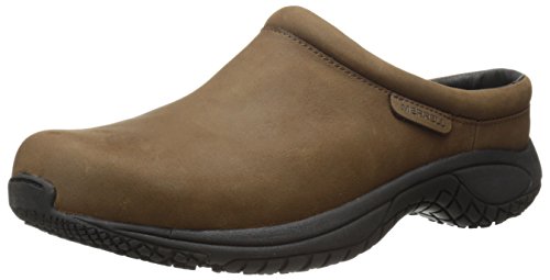 Merrell Men's Encore Slide Pro Grip Nubuck Slip-Resistant Work Shoe