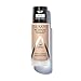 Almay Skin Perfecting Comfort Matte Foundation, Hypoallergenic, Cruelty Free, Fragrance Free, Dermatologist Tested Liquid Makeup, Cool True Beige, 1 Fluid Ounce