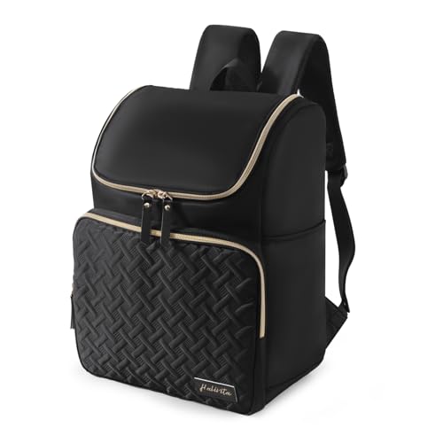 Image of Cooler Backpack Insulated Leak Proof 33 Cans, Waterproof Hiking Backpack Cooler Soft Cooler Bag Lunch Backpack for Picnic Camping Beach, Black