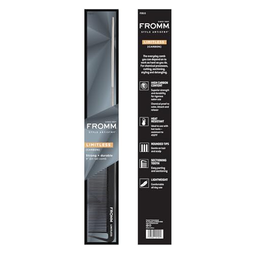 Peine Fromm F3015 Limitless 9" Pin Tail miniatura 6