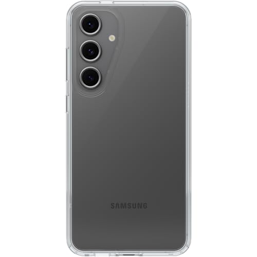 OtterBox Samsung Galaxy S24 FE Symmetry Series Clear Case - Clear Ultra-Sleek Wireless Charging Compatible Raised Edges Protect Camera & Screen