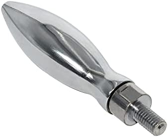 Flyshop M10 x 15 Male Threaded 100mm Length Screw Knobs Metal Grinding Milling Machine Hand Wheel Revolving Clamping Handle Grip 1PCS