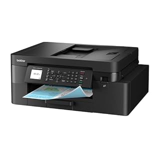 Brother MFCJ4350DW | Multifunzione inkjet a colori | Stampa fino a 20 ipm con duplex | Display da 4,5 cm | Cassetto da 150 e ADF da 20 fogli | WiFi e USB| Stampa e Scan mobile| Inbox da 350 pag