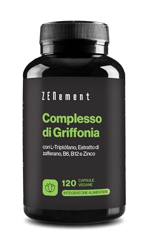 Zenement Griffonia 600 mg Integratore Vegano