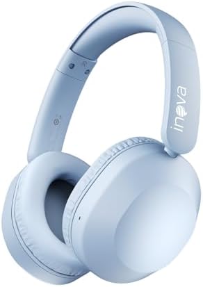 INAVA Headphone Bluethooth, 25h, Áudio Hi-Res, Headset com Microf...