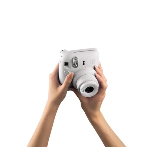 Image of instax mini 12 camera, CLAY WHITE