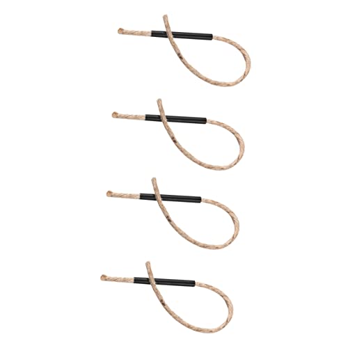 GOOHOCHY 4 Pack Survival Wick Cord Fire Starter Rope for Camping Stove Fire Rope Survival Wick