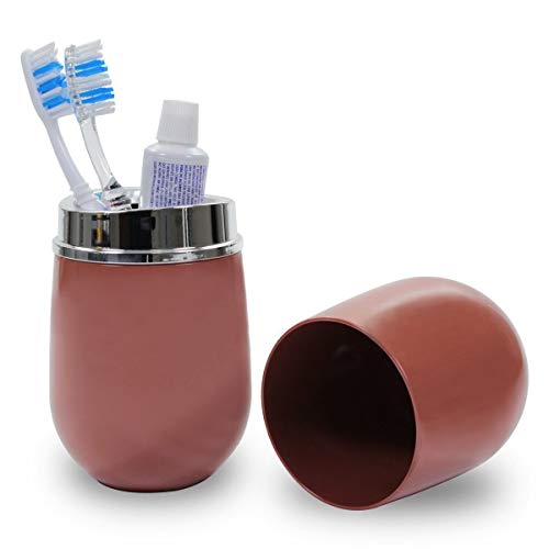 Conjunto Organizadores de Pia Banheiro 4 Peças - Terracota