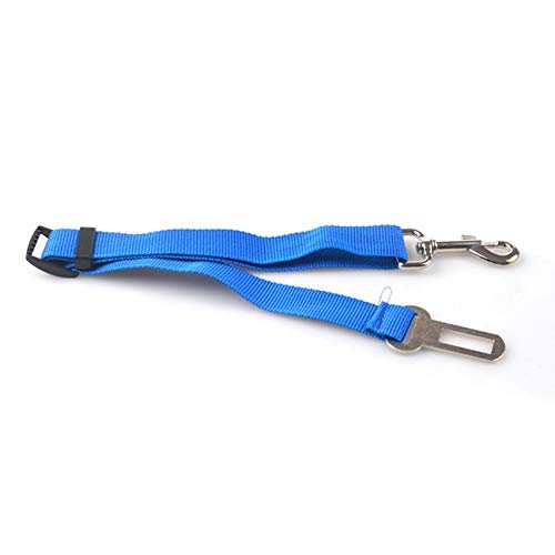 Preisvergleich Produktbild MachinYeseed Universal Auto Sicherheitsgurt Sicherheitsgurt Clip Haustier Hund Katze Fix Sicherheit Auto Gurt Sicherheitsgurte Haustier Zubehör (Farbe: dunkelblau)