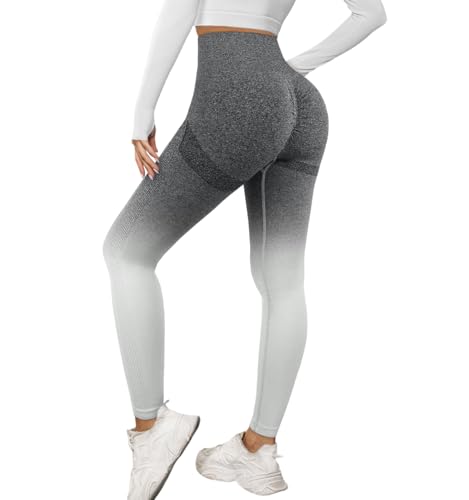 Lishang Sport Leggings Damen High Waist Push Up Blickdicht Leggins Booty...