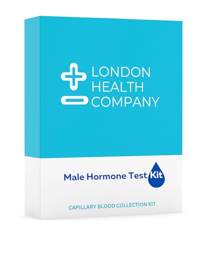 Complete Male Hormone Test Kit Testosterone Free Testosterone Androgen Index SHBG Simple At-Home Blood Collection with Clear Report and Detailed Results