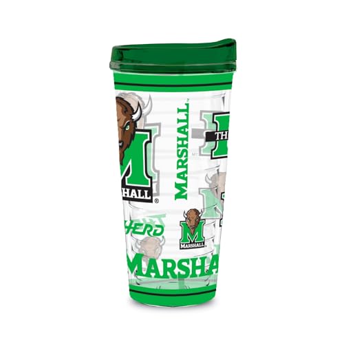 Image of Rico Industries NCAA College Double Wall Mayhem 16oz Or 20oz Tritan Tumbler W Lid