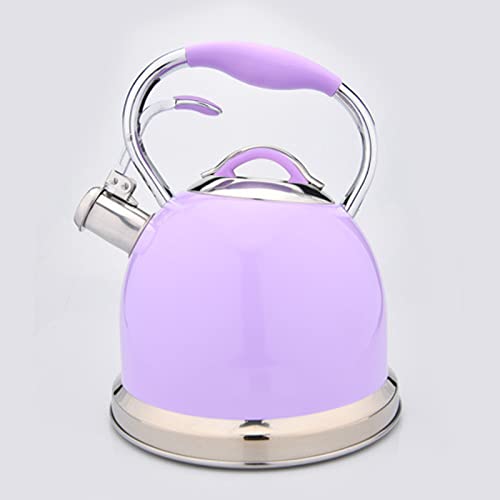 Sxfywym 2.6L Stainless Steel Whistling Camping Kettle, Lightweight, Compact And Durable, Perfect For Camping Trips, Hiking, Cooking, Campsite, Campfire, Bbq, Walking Holiday, Teapot With Infuser #TOP23