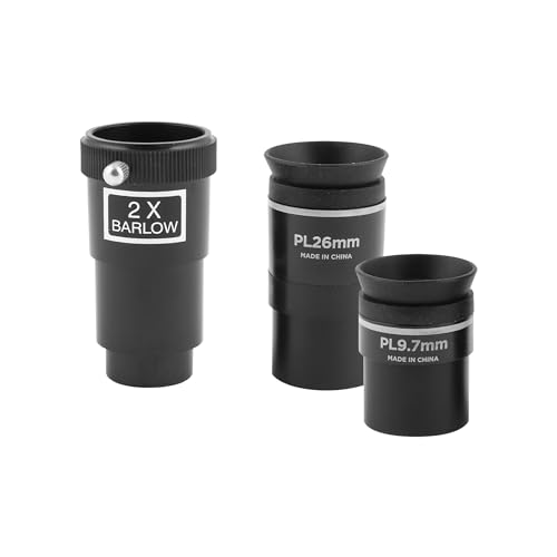 Telescopio refractor astronómico 70 mm con trípode ajustable miniatura 4