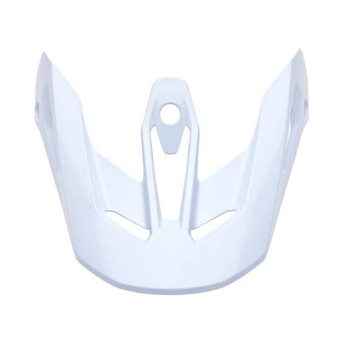 Fox Racing V3 RS Motocross Dirt Bike Helmet Visor, White, X-Large/XX-Large