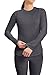 Cherokee Underscrub Long Sleeve Women’s Knit Tee Nursing Underscrubs Crew Neck Layering Top for Women - CK773, XS, Pewter