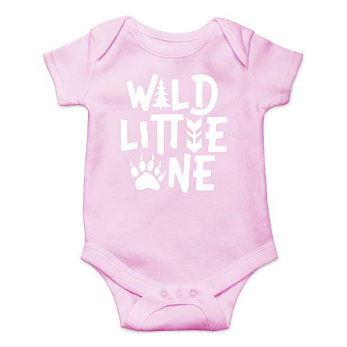 CBTwear Wild Little One - Baby Clothes - Funny Newborn Bodysuit Outfits for Boys and Girls