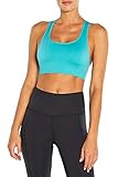 Bally Total Fitness Women's Lori Seamless Sports Bra, Porcelain, Large