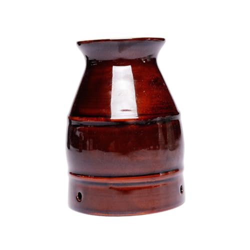 FOMIYES Ceramic Moxa Burner Pot Moxibustion Can Heat Therapy for Home Hospital