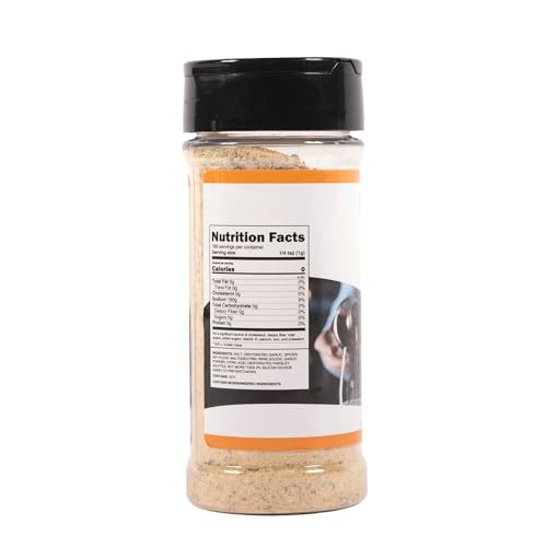 The Melting Pot Garlic & Wine Seasoning – Savory Garlic Seasoning Blend from The Melting Pot Restaurants for Meat, Seafood & Popcorn, 6.34 oz (Pack of 1)