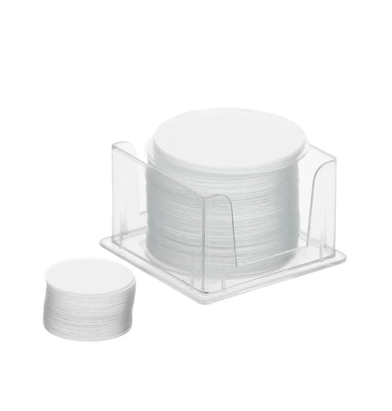 3–50 mm Glas-Mikroskop-Deckglasfolien, 100 Stück, runde, leere Folien, Deckgläser(50mm)