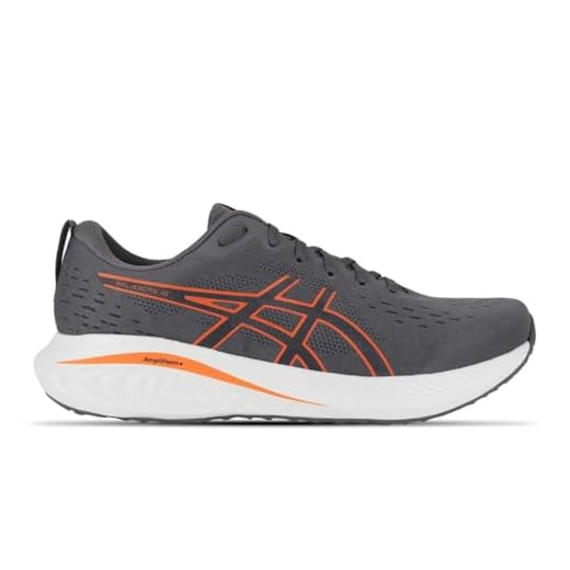 Tenis Asics Gel-excite 10 Cinza/laranja 042