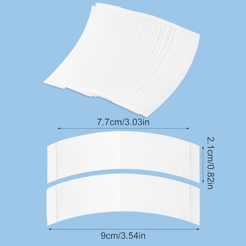 Lusofie 36 Strips Strong Hold Wig Tape - Double Sided, Waterproof & Sweatproof | Skin-Friendly, Ultra Thin Invisible for Lace Front/Full Lace Wigs & Hairpieces