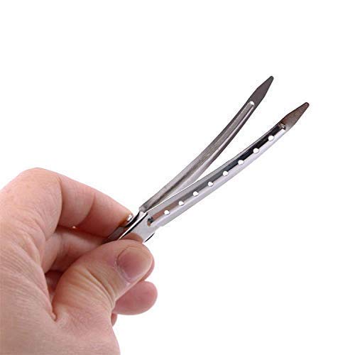ayushicreationa Hair Styling Clips Professional Steel Sectioning Hair Clips for Salon and Women Girls Accessories (Big) 3