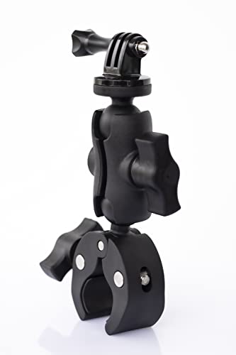 Image of CHEVIK CAM-Grip Action Camera Mount for Motorcycle, Bike and Bicycle with 360 Degrees rotatable (CAM-Grip Small)